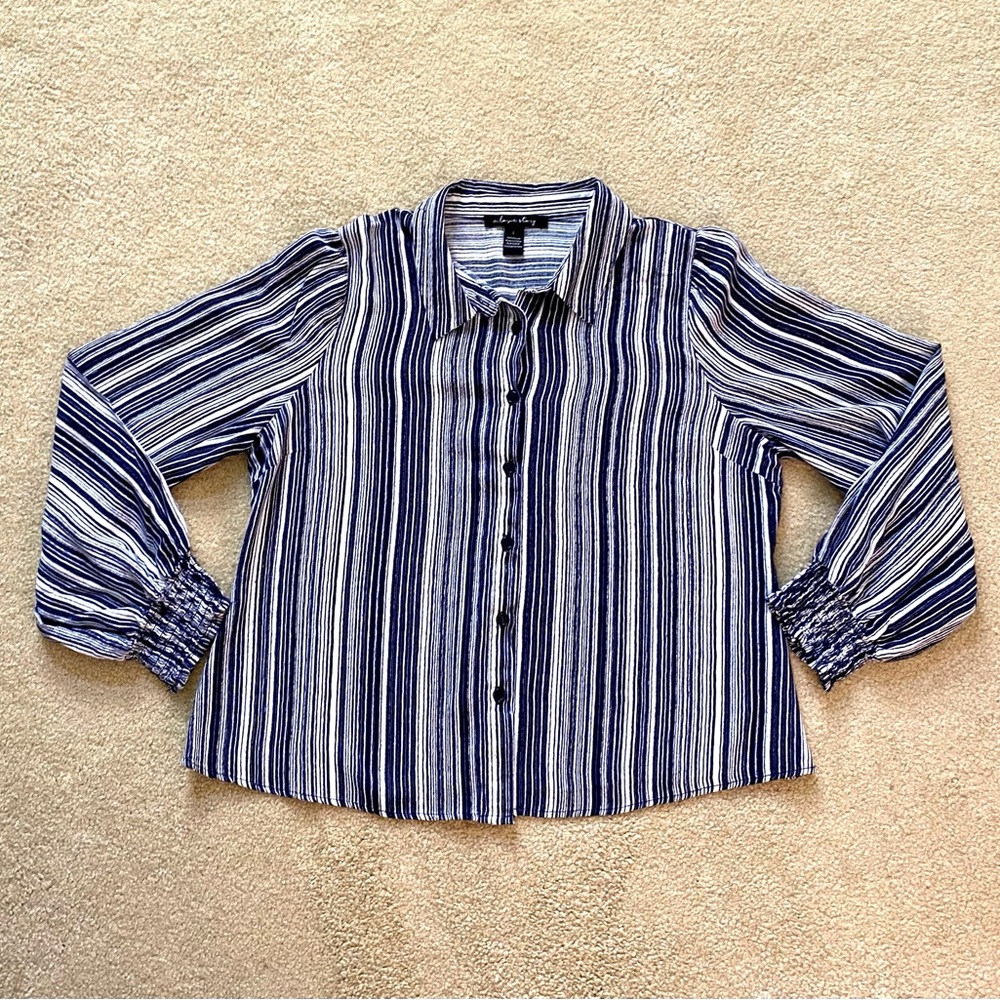 A Love Story Button Down Top